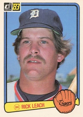 1983 Donruss #81 Rick Leach - Image 1 of 2