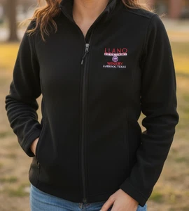 Colorado Timberline Junior’s S Black Fleece Jacket Long Sleeve Zip Front Pockets - Picture 1 of 7