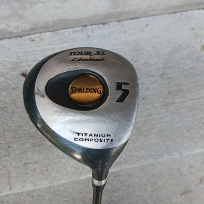 Club de Golf Spalding #5 Madera Titanio Tour XL Limitado Medio Firme Flex 41.5" Foto 1 de 4