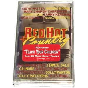 Red Hot + Country (Cassette Tape 1994) Country Folk Rock NEW SEALED - Picture 1 of 4