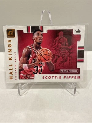 2017-18 Panini Donruss Scottie Pippen Hall Kings Press Proof #30 numbered 27/99 - Image 1 of 4