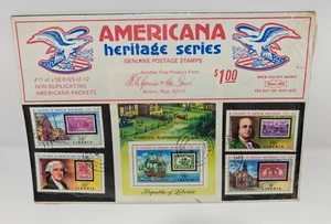 1976? HARRIS US BRIEFMARKE AMERICANA HERITAGE VERSIEGELT *BITTE LESEN* NICHT POSTFRISCH! 11 von 12 - Bild 1 von 6
