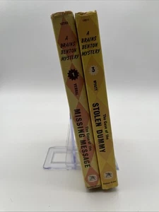 Brains Benton Mystery 2 Hardcover Book Bundle Lot- Stolen Dummy & Missing Messag - Imagen 1 de 8