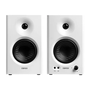 Haut-parleur d'ordinateur de bureau Edifier MR4 4" haut-parleurs de moniteur de studio alimentés - Blanc - Photo 1/4