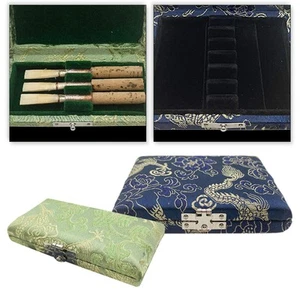 Oboe Reeds Storage Case Container Carrier Musical Instrument for 3 or 6 Reeds - Picture 1 of 13