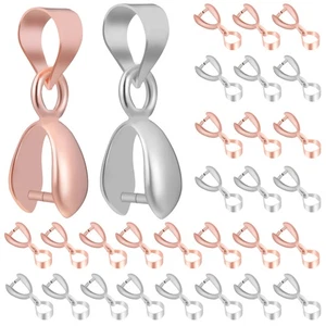 Clip para hacer joyas fianza pellizco abrazadera colgante 100 piezas - Imagen 1 de 10