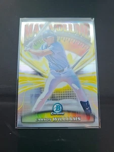 2025 Bowman Chrome - Carson Williams RC - #M - Max Volume Insert - Rays - Picture 1 of 2