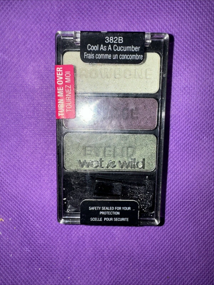 Trio de Sombras Wet N Wild Color Icon - 382B Cool As a Cucumber, 0,12 oz - Imagem 1 de 1