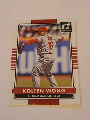 2015 Kolten Wong Panini Donruss - Image 1 of 2