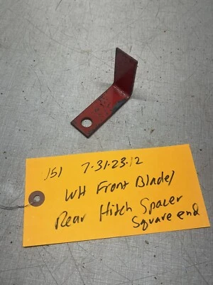Used OEM  Wheel Horse 104659 Rear Hitch For Snow Dozer Blade Or Tiller Spacer - Image 1 of 4
