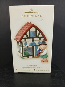Hallmark Keepsake Alemania Colección Alegría al Mundo 2007 Adorno de Navidad - Imagen 1 de 7