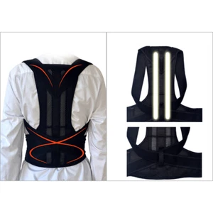 Back Posture Correction Corrector Support Shoulder Brace Belt Therapy Men Women - Picture 1 of 7