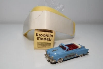 B49 1:43 BROOKLIN BRK 17X 1952 STUDYBAKER COMMANDER INDIANAPOLIS PACE CAR MIB - Immagine 1 di 4