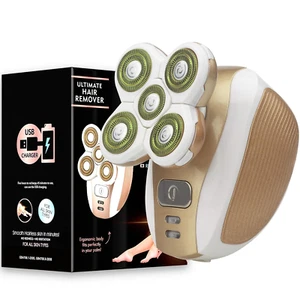 Electric Shaver for Women, Painless 5 Blade Hair Remover Razor, Cordless Trimmer - Picture 1 of 12
