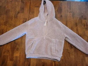Mondetta Girl's Youth 1/2 Zip Pullover Hoodie Top Sweater L Large 14/16 - Picture 1 of 5