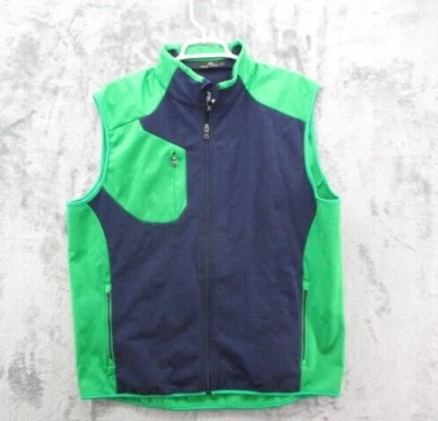 Мужской жилет RLX Ralph Lauren размер XL сине-зеленый легкий впитывающий влагу для гольфа - Изображение 1 из 4