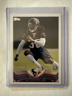 2013 D.J. Swearinger Topps Rookie Card RC #63 Texans - Image 1 of 2