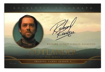 Cryptozoic Outlander Season 5 Oversized Autograph Richard Rankin as Roger #16/20 - Image 1 of 3