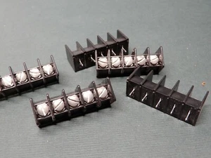Magnum 5 Position PCB Mount Terminal Strips .38 Spacing Qty 5 NOS - Picture 1 of 2