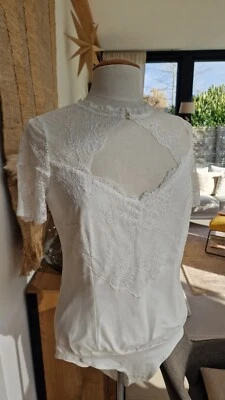 Marjo Body Gr. 40 Weiß Henni Ninette Trachtenbody Neu Dirndl Bluse Trachten Body - Bild 1 von 4