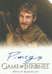 Game of Thrones Season 8: Philip McGinley "Anguy" Autograph Card