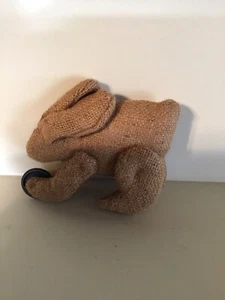 Vintage Burlap Easter Bunny - Picture 1 of 6