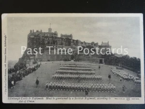 c1911, Edinburgh Castle & Esplanade, Scottish Regiment according to Act of Union - Picture 1 of 1