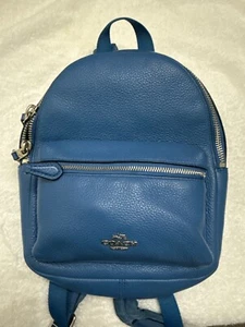 coach mini backpack blue - Picture 1 of 4