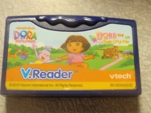 V.Reader Dora Die Entdeckerin und die drei kleinen Schweinchen VTech Lesespiel 2010 - Bild 1 von 1