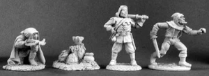 Reaper Dark Heaven Legends 02677 TOWNSFOLK IV BANDITS (4) - Picture 1 of 1