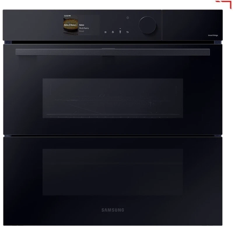 Samsung NV7B6795JDK/U1 DualCook Flex™ Einbaubackofen 76ℓ Pyrolyse Schwarz EEK A+ - Bild 1 von 4
