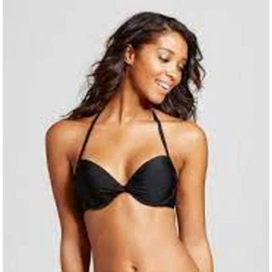Women's Push-Up Bikini Top - Xhilaration  Black XS - Picture 1 of 3