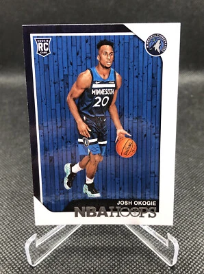 2018-19 NBA HOOPS JOSH OKOGIE  RC ROOKIE CARD - Image 1 of 2