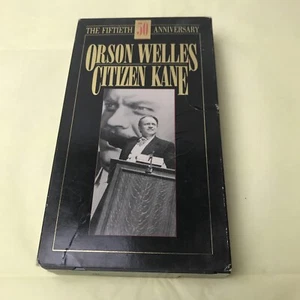 Citizen Kane VHS Tape 50th Anniversary Edition Orson Welles - Picture 1 of 4