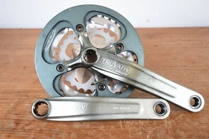 TruVativ Blaze Crankset Mountain Bike 38/28T 175mm Double ISIS Bashguard DH - Picture 1 of 10