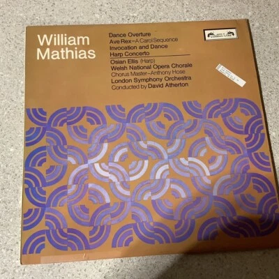 William Mathias. Vinyl LP Dance Overturen Decca SXL 6607 UK 1973 - Image 1 of 2