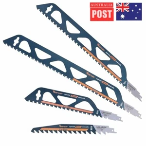 225-505mm Masonry Reciprocating Saw Blade Hollow Brick Concrete Tungsten Carbide - Picture 1 of 21