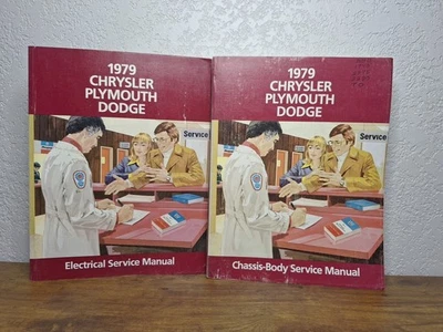 1979 DODGE MAGNUM DIPLOMAT CHRYSLER CORDOBA PLYMOUTH VOLARE SERVICE MANUALS - Image 1 of 4