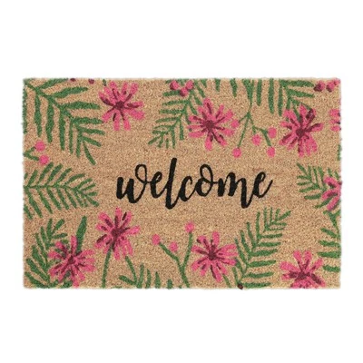 Fußmatte Kokosfußmatte Türmatte Schmutzfangmatte Fußabtreter rutschfest Abtreter - Bild 1 von 4