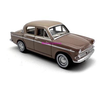 1:76 Brown 1956 Hillman Minx Sedan Classic Sports Model Diecast Metal Car  - Image 1 of 4