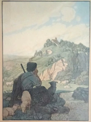 HELLMUTH EICHRODT | Droben stehet die Kapelle | ca. 1900 - Bild 1 von 4