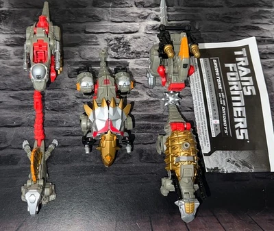 Transformers Power Core Combiners Grimstone w/Dinobots Lot of 5 Figures - Image 1 of 4
