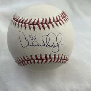 Arthur Rhodes Cleveland Indians Baltimore Orioles MLB Autographed Baseball #53 - Picture 1 of 2