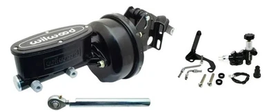 1957-77 Ford F100 Truck 8" Wilwood Power Booster Conversion Kit Prop Valve Black - Image 1 of 4