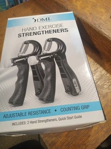 IDMI 2 Hand Grip Strength Power Trainer Gripper Strengthener Adjustable  - Picture 1 of 4