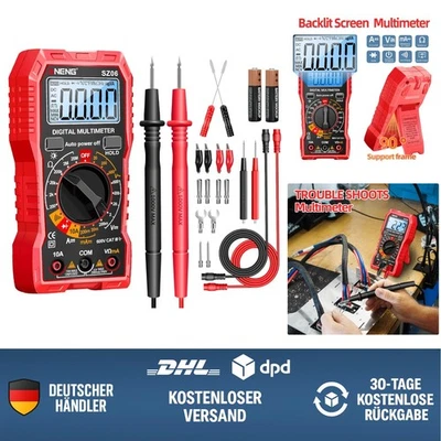 Digital Multimeter Voltcraft 16-Teiliges Testset AC/DC Strom Spannungswiderst... - Bild 1 von 4