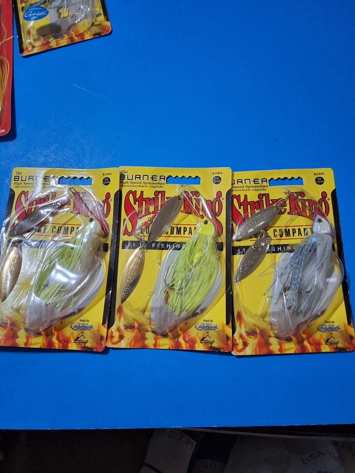 Strike King The Burner Bait Spinnerbait 3 en total 3/8 OZ. Foto 1 de 4
