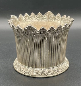 Neiman Marcus versilberter Weinflaschenhalter - Bild 1 von 6