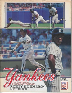 New York Yankees v Athletics - 8/22-24/1988 - Official Game Program - AUTHENTIC - Picture 1 of 4
