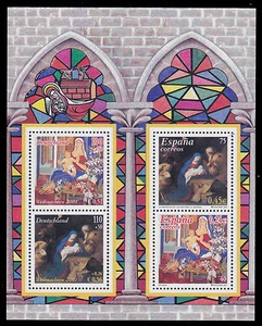 Bundesrepublik Block 56 I ** Weihnachten 2001, postfrisch - Imagen 1 de 1